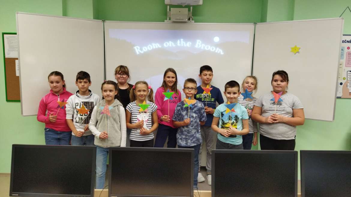 JAZYKOVÉ DÍLNY –„ROOM ON THE BROOM“