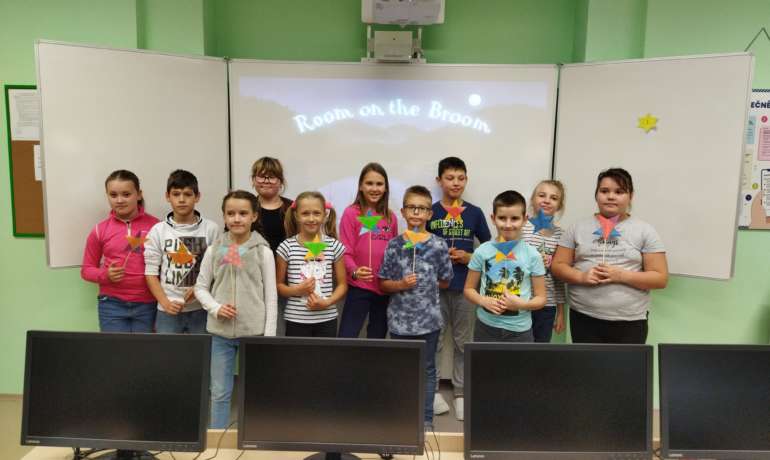 JAZYKOVÉ DÍLNY –„ROOM ON THE BROOM“
