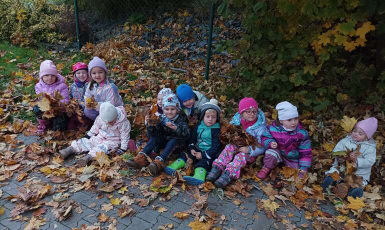 PODZIMNÍ ŠKOLIČKA SE SKŘÍTKEM PODZIMNÍČKEM